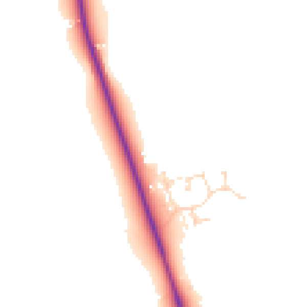 Daytime road noise heatmap for NG18 4TH