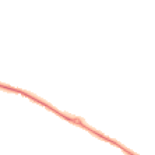 Night-time road noise heatmap for NG19 0GJ