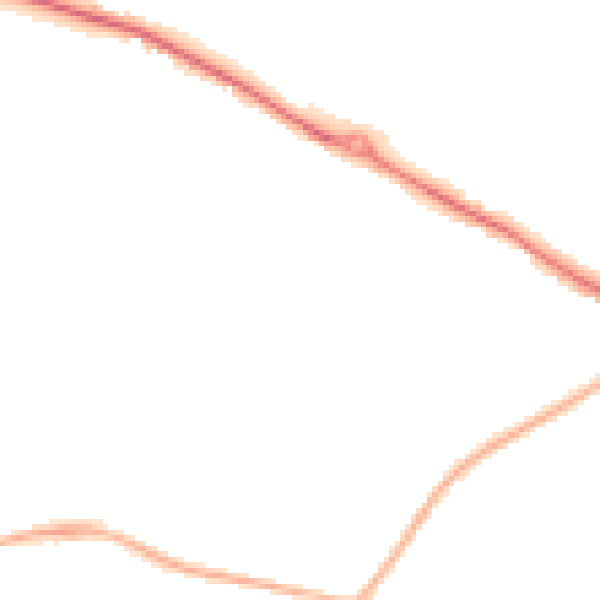 Night-time road noise heatmap for NG19 0RU