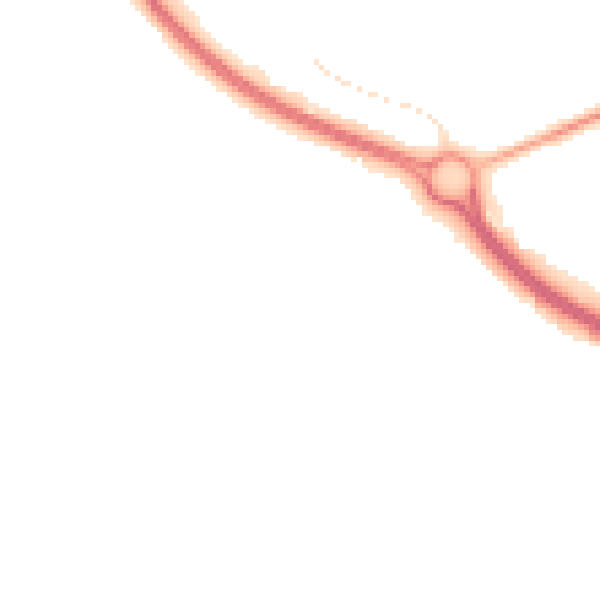 Night-time road noise heatmap for NG19 7FJ