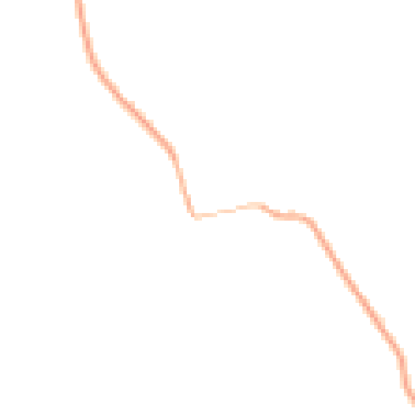 Night-time road noise heatmap for NG19 8LP