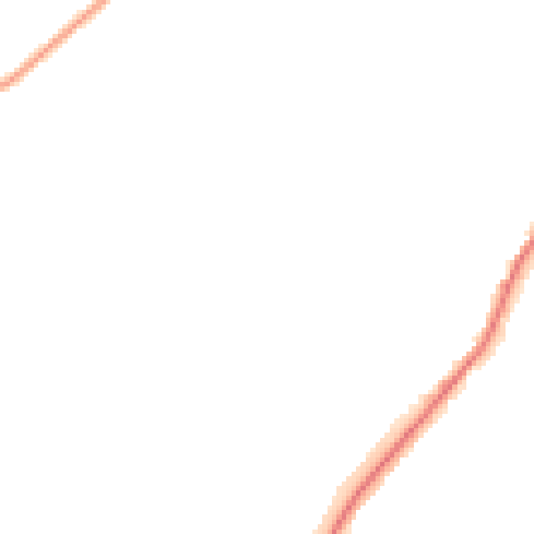 Night-time road noise heatmap for NG20 0DS