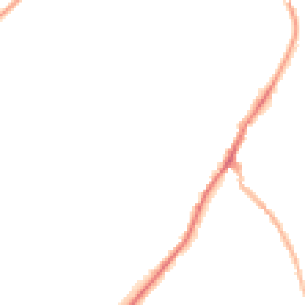 Night-time road noise heatmap for NG20 0FP