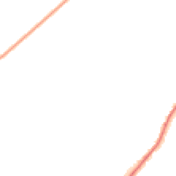 Night-time road noise heatmap for NG20 0JJ