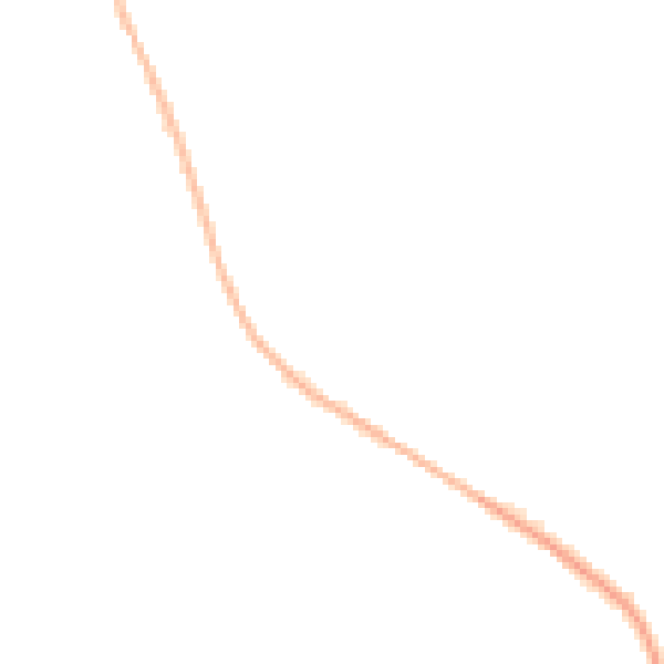 Night-time road noise heatmap for NG20 0LL