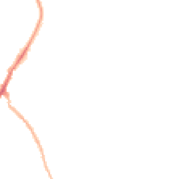 Night-time road noise heatmap for NG20 0PR
