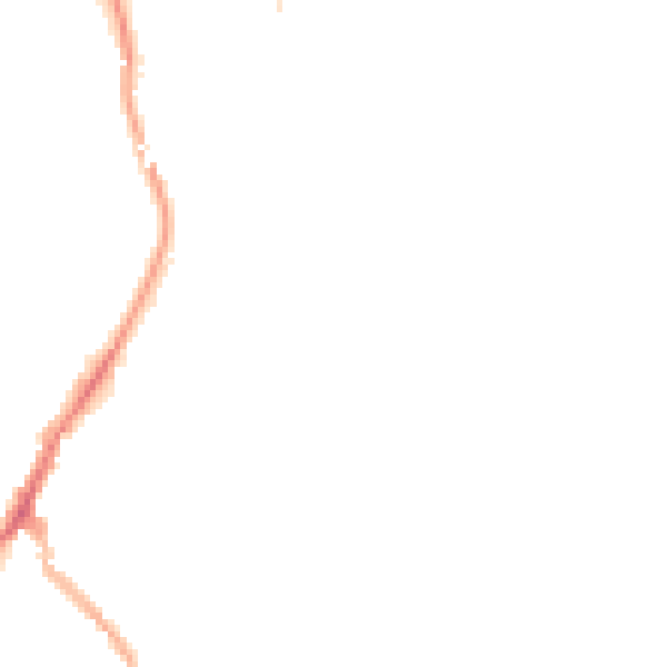 Night-time road noise heatmap for NG20 0QJ