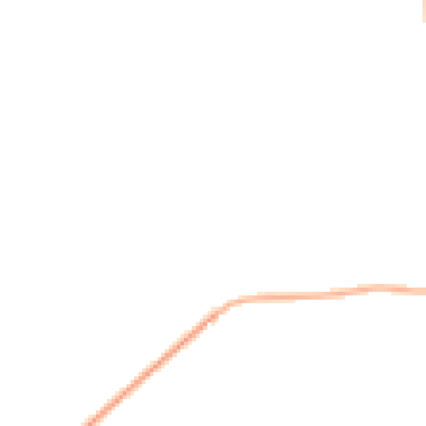 Night-time road noise heatmap for NG20 0TE