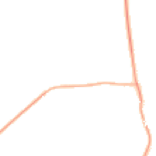 Night-time road noise heatmap for NG20 0TQ