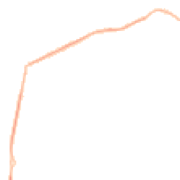 Night-time road noise heatmap for NG20 8EX