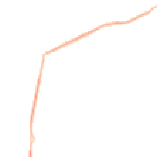 Night-time road noise heatmap for NG20 8FB