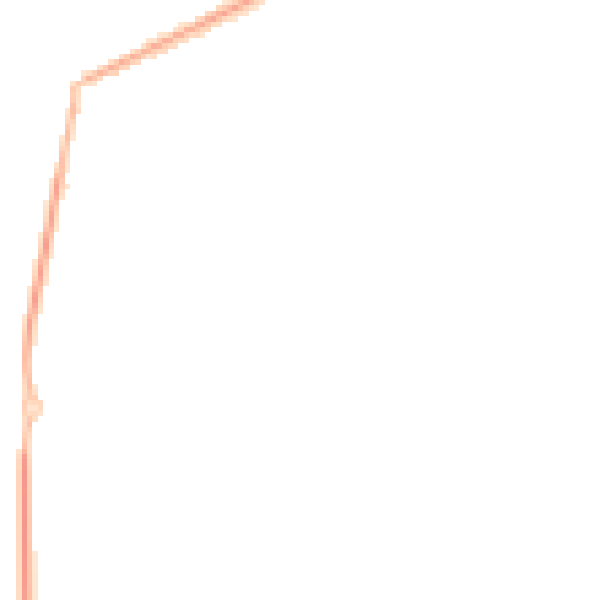 Night-time road noise heatmap for NG20 8GL