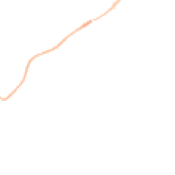 Night-time road noise heatmap for NG20 9DT