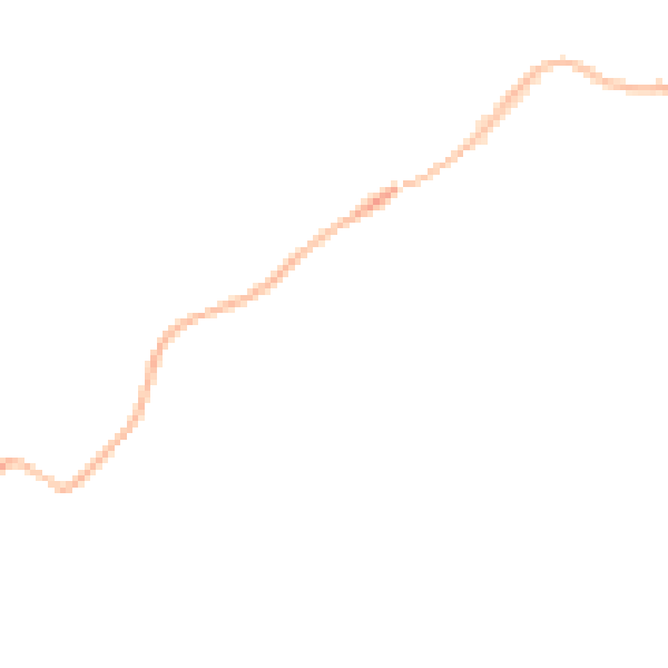 Night-time road noise heatmap for NG20 9EB