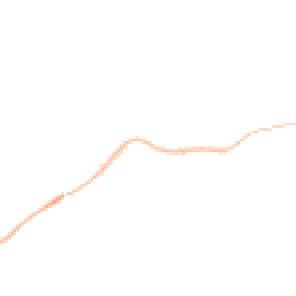 Night-time road noise heatmap for NG20 9EL