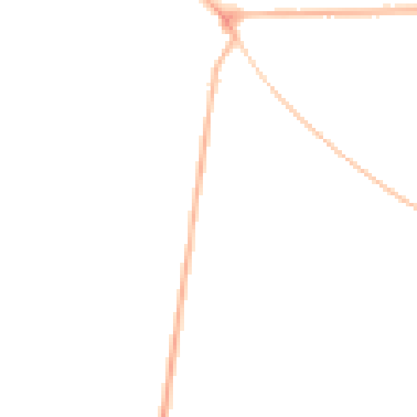 Night-time road noise heatmap for NG21 0AG