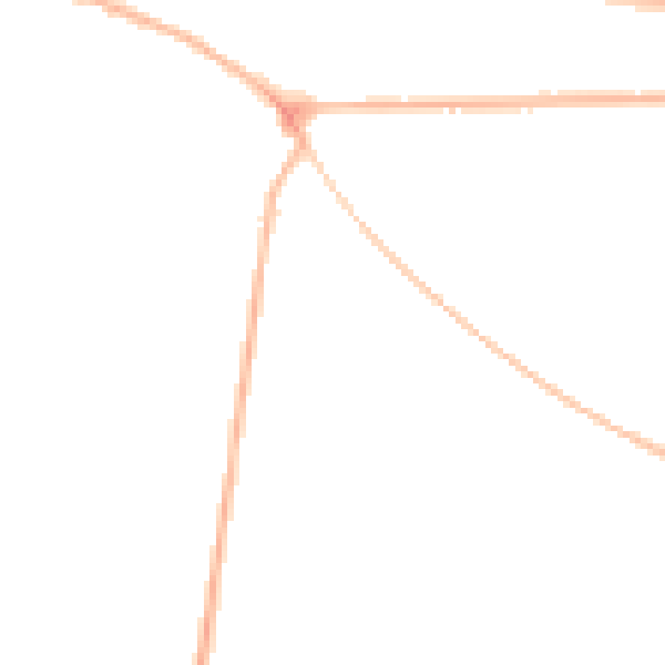 Night-time road noise heatmap for NG21 0AJ