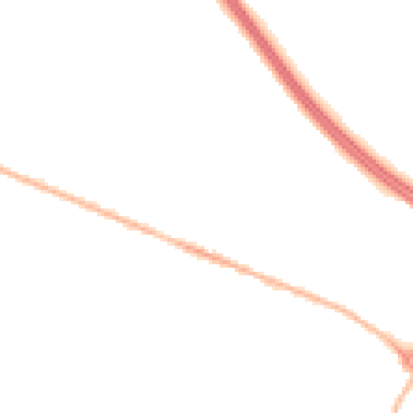 Night-time road noise heatmap for NG21 0BH