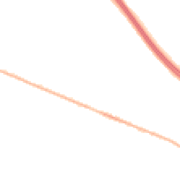 Night-time road noise heatmap for NG21 0DD