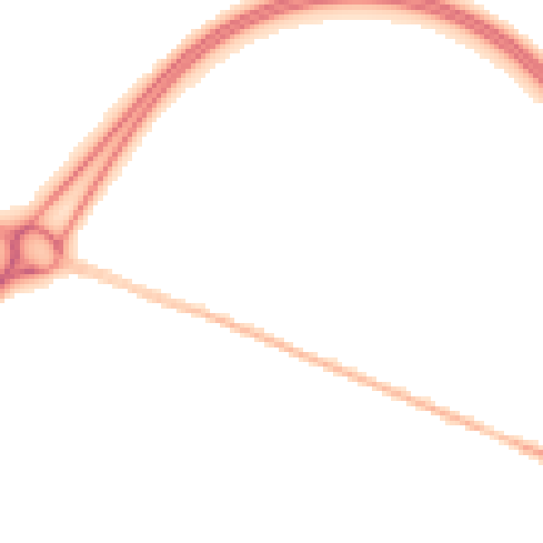 Night-time road noise heatmap for NG21 0DJ