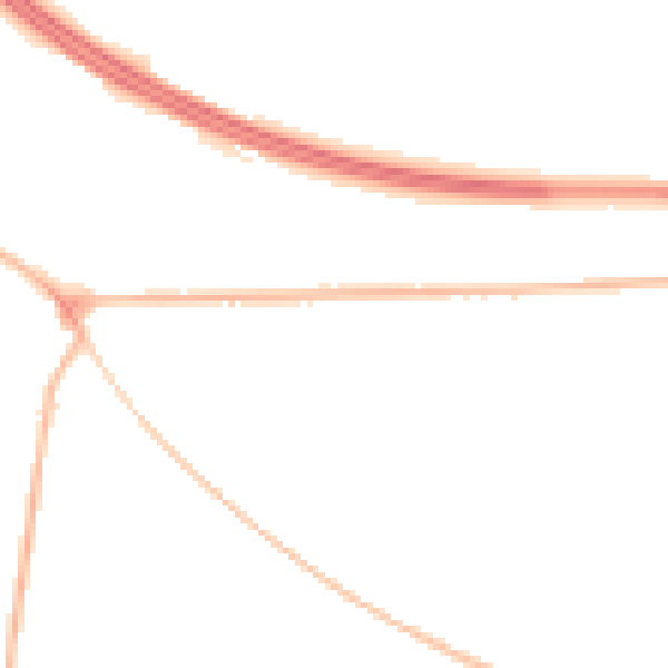 Night-time road noise heatmap for NG21 0JU
