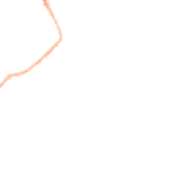 Night-time road noise heatmap for NG21 0UD