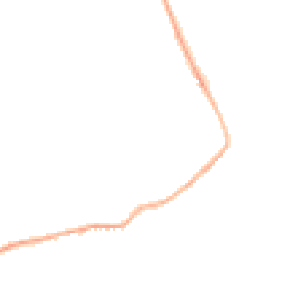Night-time road noise heatmap for NG21 0US