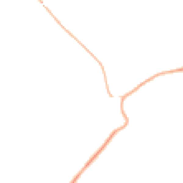 Night-time road noise heatmap for NG21 9AY