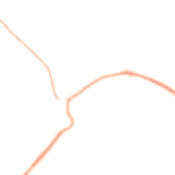 Night-time road noise heatmap for NG21 9BT