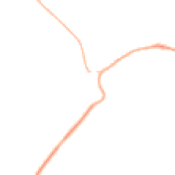 Night-time road noise heatmap for NG21 9BX