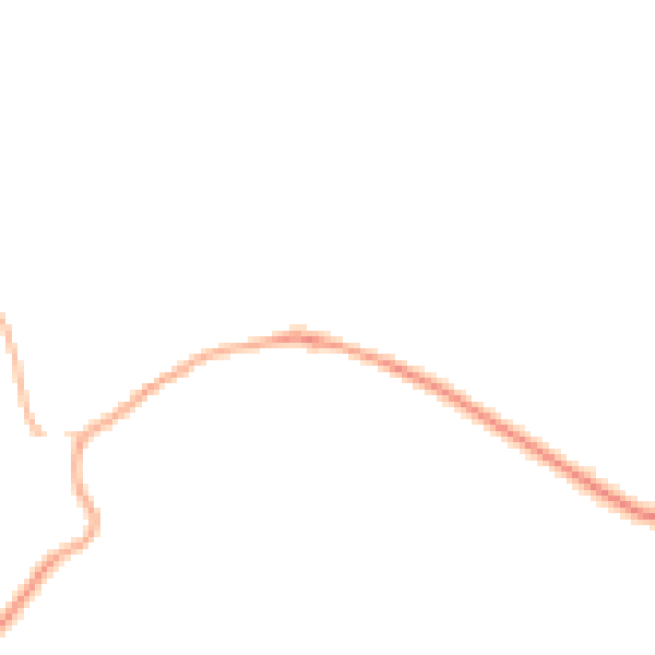 Night-time road noise heatmap for NG21 9BY