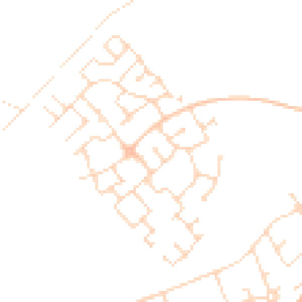 Daytime road noise heatmap for NG21 9FA