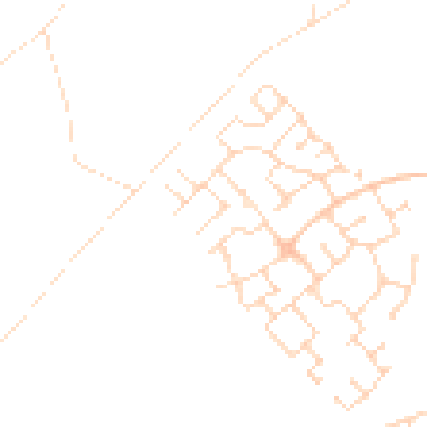 Daytime road noise heatmap for NG21 9GT