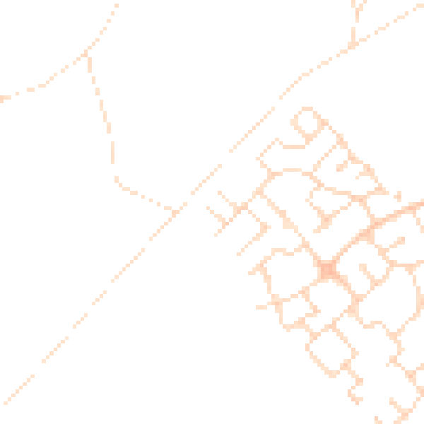 Daytime road noise heatmap for NG21 9GU