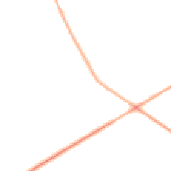Night-time road noise heatmap for NG21 9JP