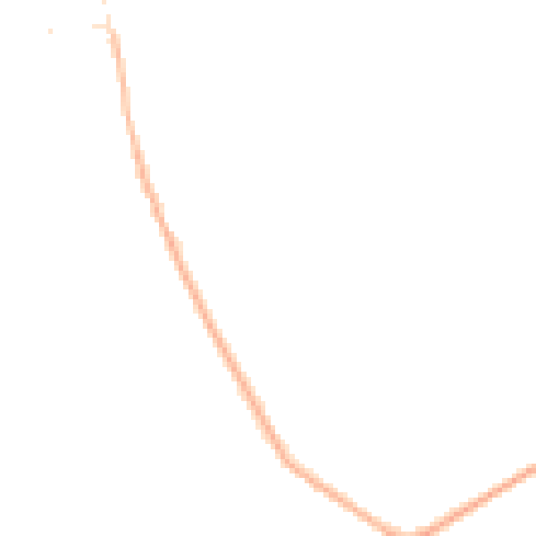 Night-time road noise heatmap for NG21 9JY