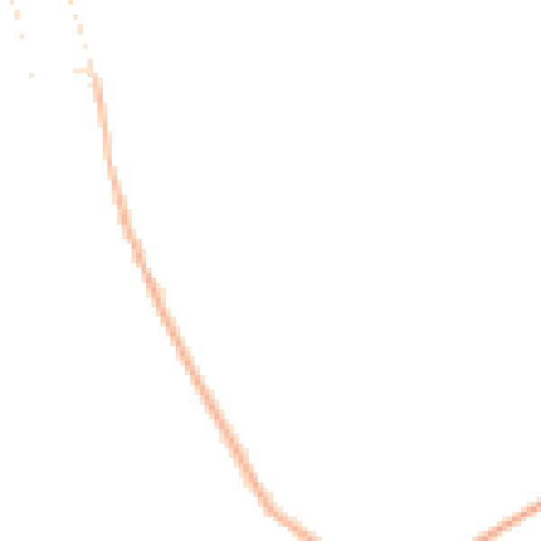 Night-time road noise heatmap for NG21 9LA