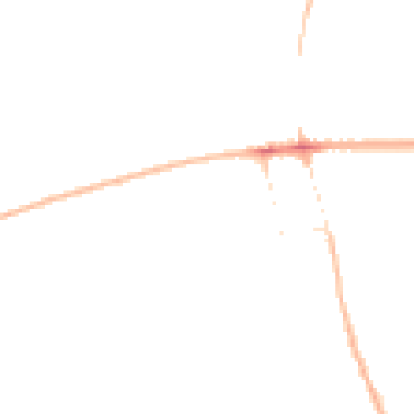 Night-time road noise heatmap for NG21 9NZ