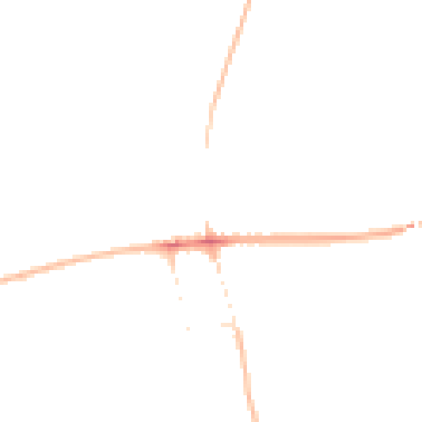 Night-time road noise heatmap for NG21 9QA