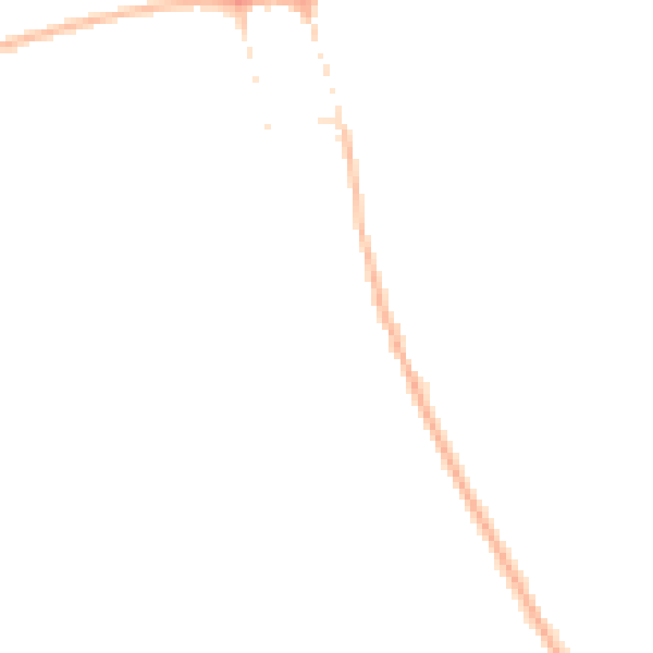Night-time road noise heatmap for NG21 9QZ