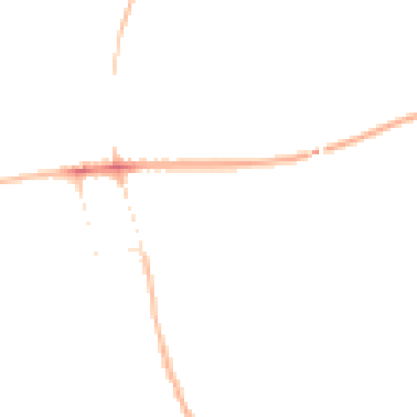 Night-time road noise heatmap for NG21 9RB
