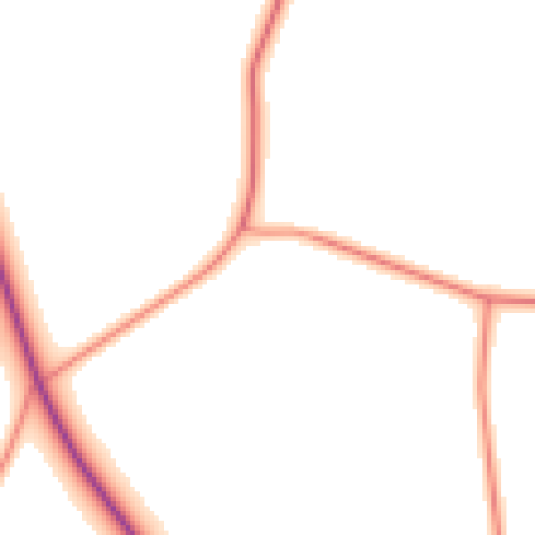 Daytime road noise heatmap for NG22 0BB