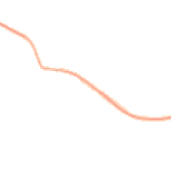 Night-time road noise heatmap for NG22 0EA
