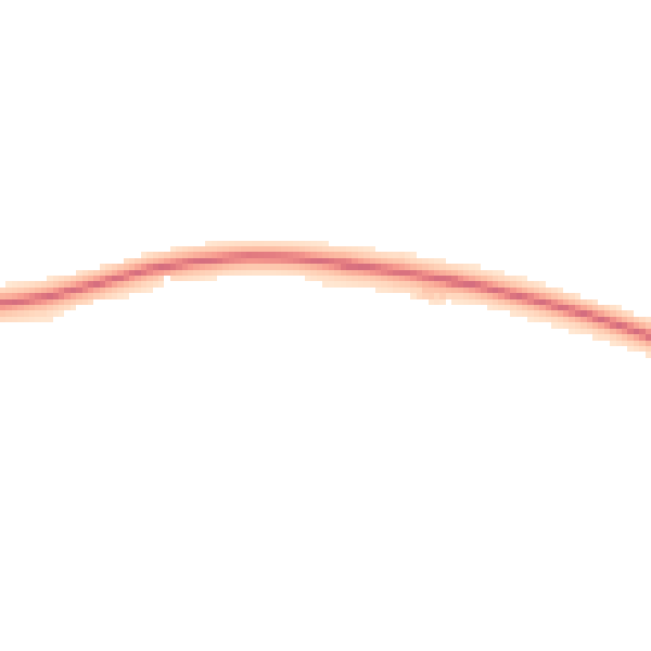 Night-time road noise heatmap for NG22 0FF