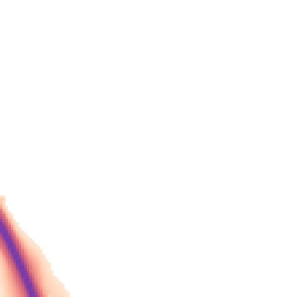 Night-time road noise heatmap for NG22 0FP