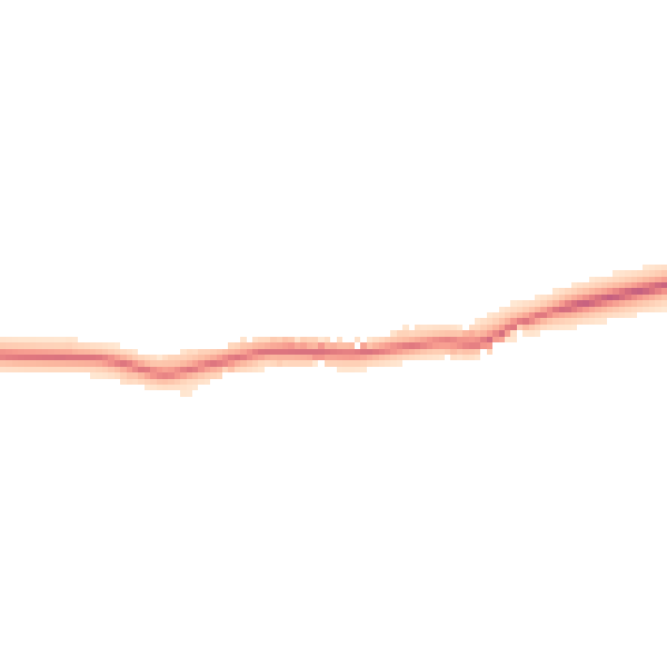 Night-time road noise heatmap for NG22 0TF