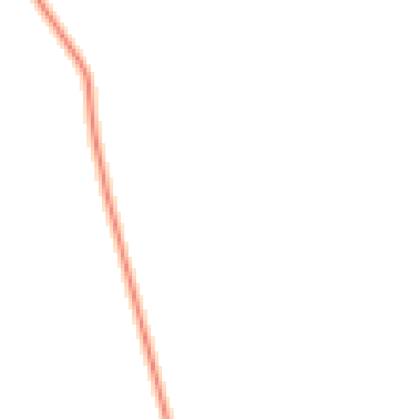 Daytime road noise heatmap for NG22 0TJ
