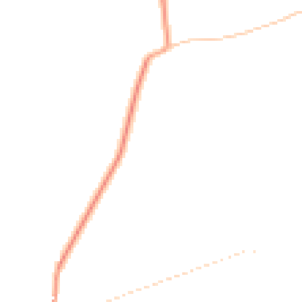 Daytime road noise heatmap for NG22 0UY