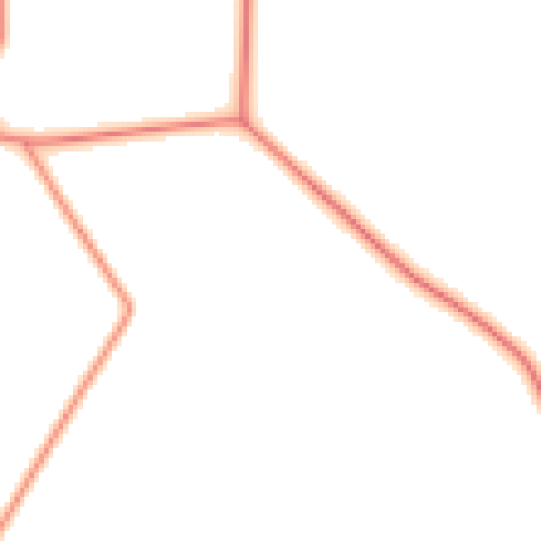 Daytime road noise heatmap for NG22 8BZ
