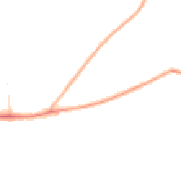 Night-time road noise heatmap for NG22 9HX